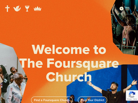 'foursquare.org' screenshot