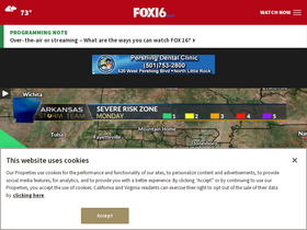 'fox16.com' screenshot