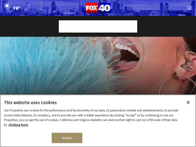 'fox40.com' screenshot