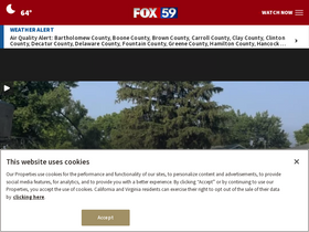 'fox59.com' screenshot