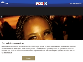 'fox8.com' screenshot