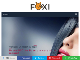 'foxi.ro' screenshot