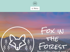 'foxintheforest.net' screenshot