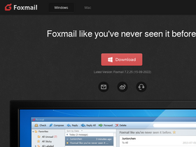 'foxmail.com' screenshot