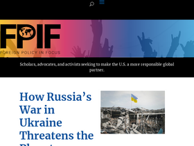 'fpif.org' screenshot