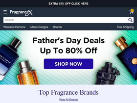 'fragrancex.com' screenshot
