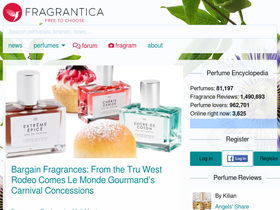 'fragrantica.com' screenshot