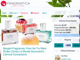 Fragrantica Com Analytics Market Share Stats Traffic Ranking