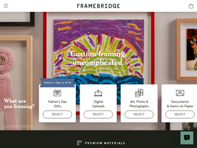 'framebridge.com' screenshot