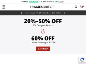 'framesdirect.com' screenshot