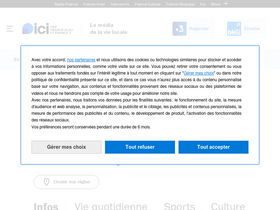 'francebleu.fr' screenshot