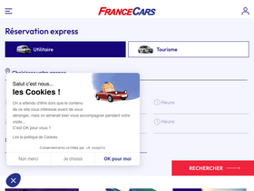 'francecars.fr' screenshot