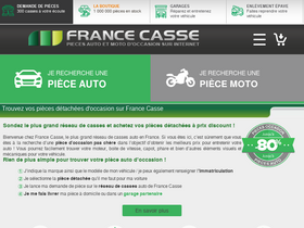 'francecasse.fr' screenshot