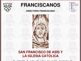 'franciscanos.org' screenshot