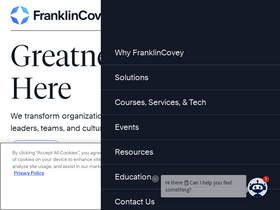 'franklincovey.com' screenshot