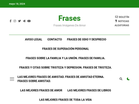 'frases.review' screenshot