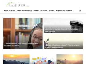 'frasesdelavida.com' screenshot
