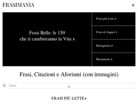 'frasimania.it' screenshot