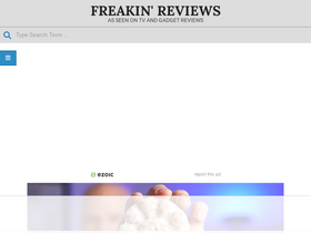 'freakinreviews.com' screenshot