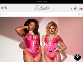 'fredericks.com' screenshot