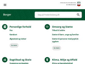 'frederiksberg.dk' screenshot