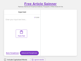 'free-article-spinner.com' screenshot