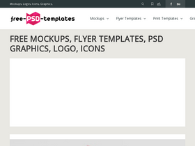 'free-psd-templates.com' screenshot