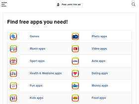 'freeappsforme.com' screenshot