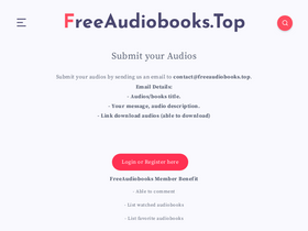 'freeaudiobooks.top' screenshot