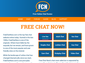 'freechatnow.com' screenshot