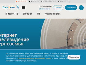 'freedom-vrn.ru' screenshot