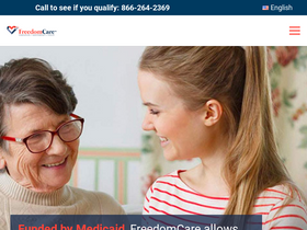 'freedomcare.com' screenshot