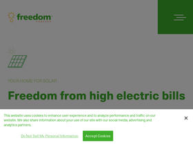 'freedomforever.com' screenshot