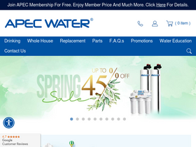 'freedrinkingwater.com' screenshot