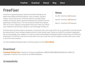 'freefixer.com' screenshot