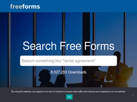 'freeforms.com' screenshot