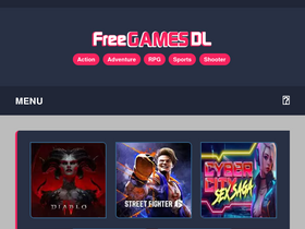 'freegamesdl.net' screenshot