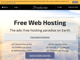 'freehostia.com' screenshot