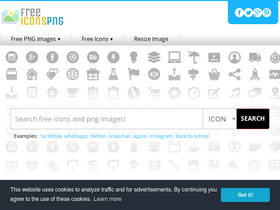 'freeiconspng.com' screenshot