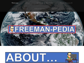 'freeman-pedia.com' screenshot