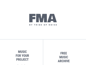 'freemusicarchive.org' screenshot