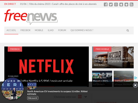 'freenews.fr' screenshot