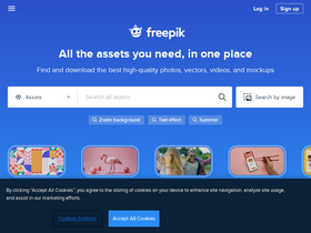 'freepik.com' screenshot