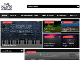 'freevsts.com' screenshot