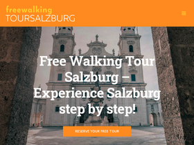 'freewalkingtoursalzburg.com' screenshot