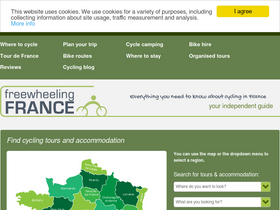 'freewheelingfrance.com' screenshot