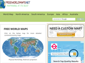 'freeworldmaps.net' screenshot