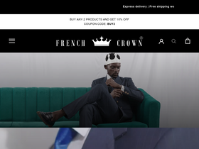 'frenchcrown.com' screenshot