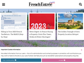 'frenchentree.com' screenshot