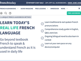 'frenchtoday.com' screenshot